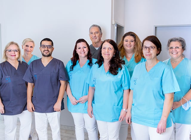 Praxisteam der Zahnarztpraxis dentaneo-Allendorf